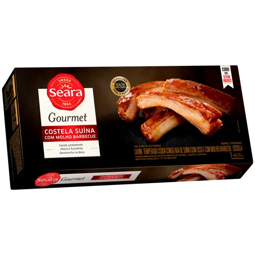 Costela molho barbecuere (Gourmet Seara)