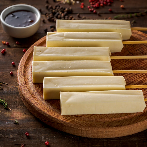 Espetinho queijo coalho