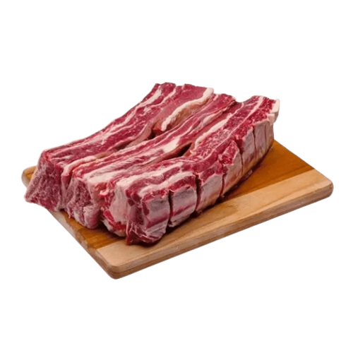 Costela panela em tiras