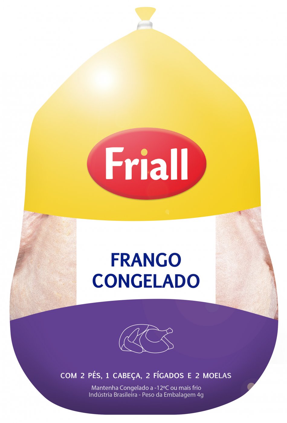 Frango inteiro Friall