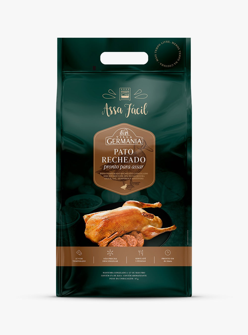 Pato recheado Villa Germania