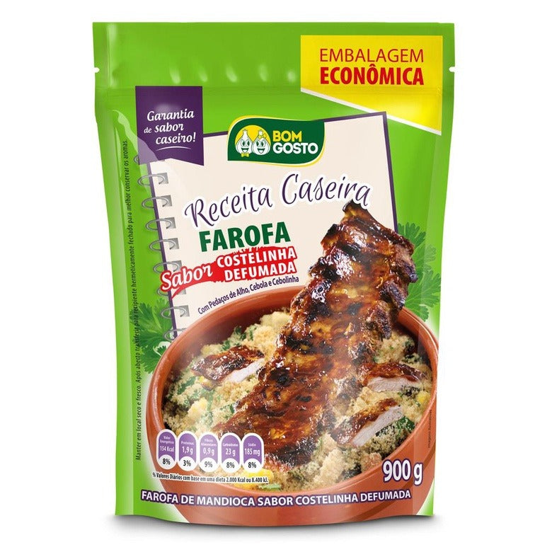 Farofa Costelinha Bom Gosto 900gr