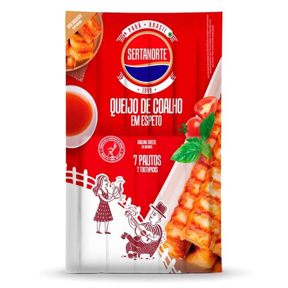 Espetinho queijo coalho Sertanorte