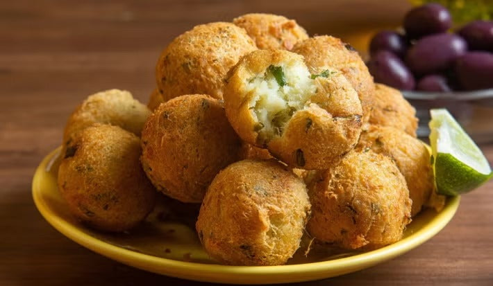Bolinho de bacalhau congelado