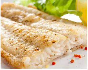 Filé de pescada amarela congelada
