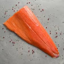Filé de salmão fresco