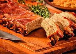 Costela suína em ripa