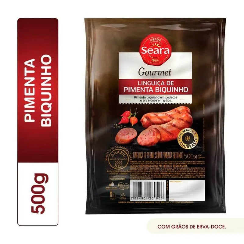 Linguiça pimenta biquinho