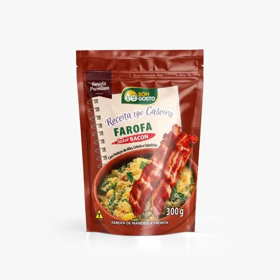 Farofa bacon Bom Gosto 300gr