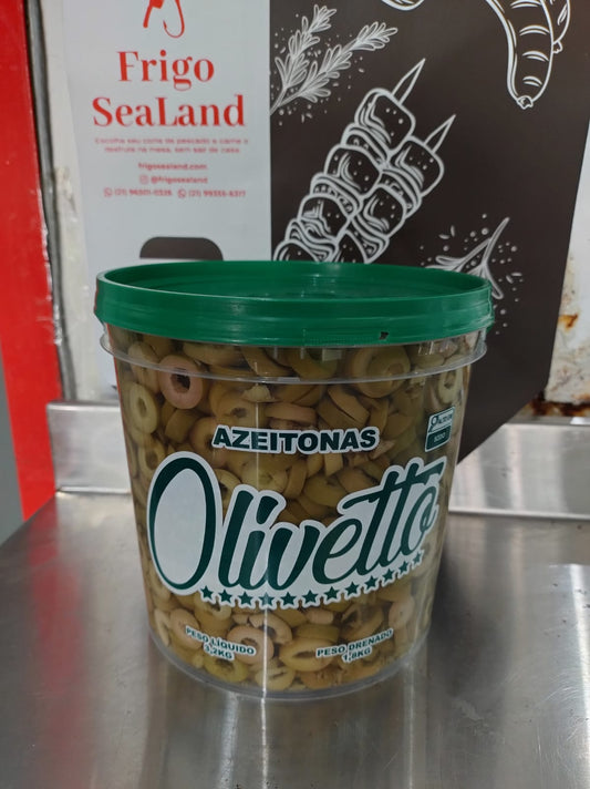 Azeitona fatiada Balde