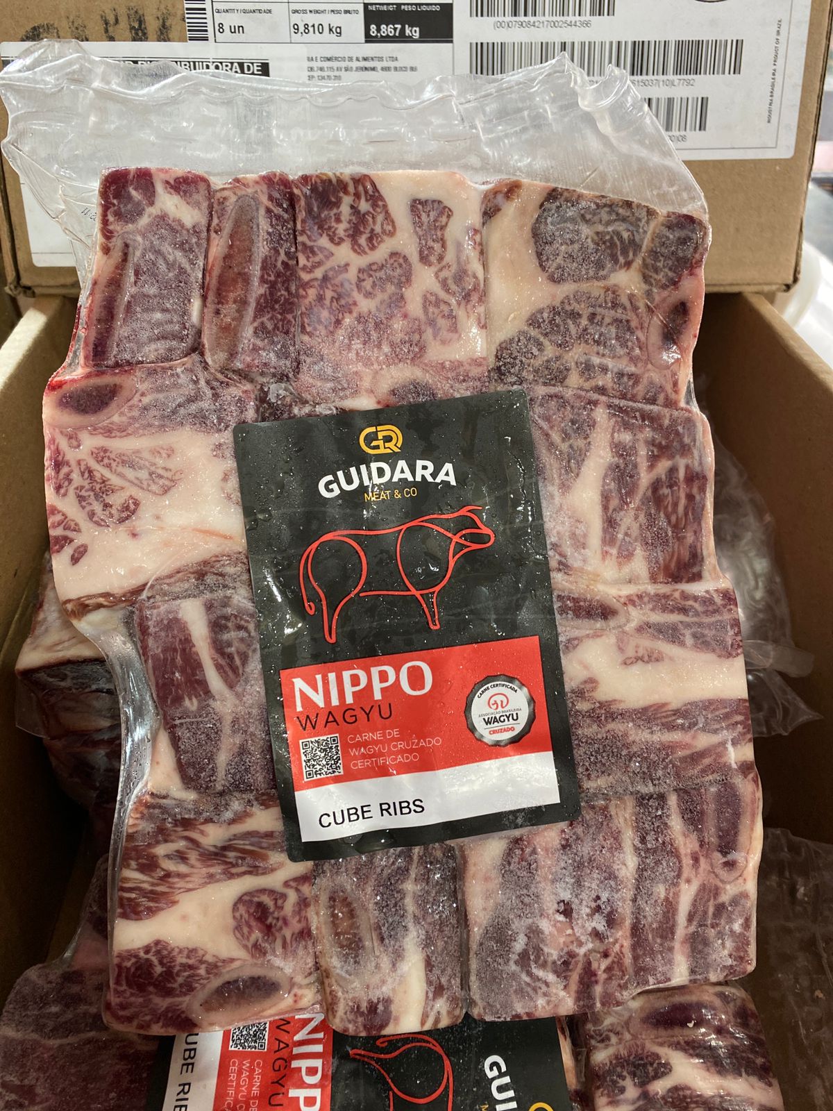 Cube ribs wagyu