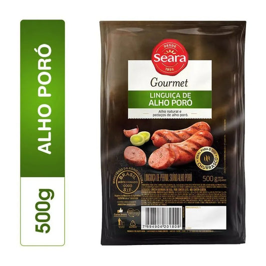 Linguiça alho poro