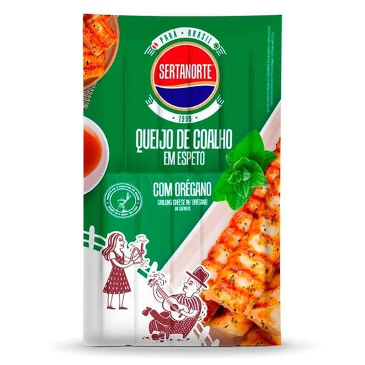 Espetinho queijo coalho c/ oregano Sertanorte