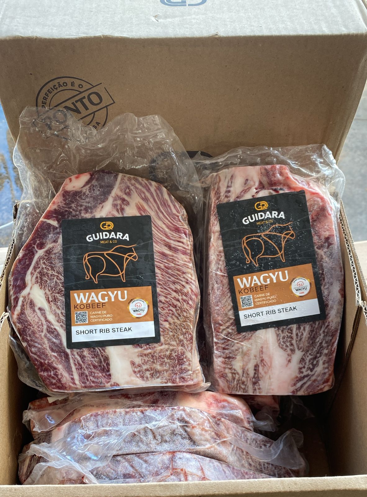 Short rib steak wagyu puro Guidara