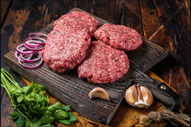 Carne moida blend hamburguer